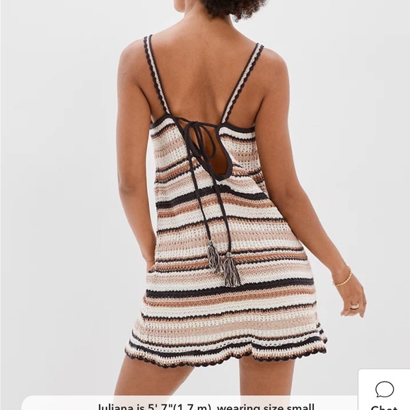 American Eagle Crochet Mini Dress - Picture 2 of 4